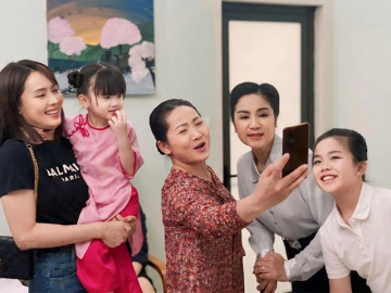 Trạm Cứu Hộ Trái Tim tiếp tục lộ kết thúc: Ngân Hà (Hồng Diễm) làm mẹ đơn thân, có con gái lớn tướng