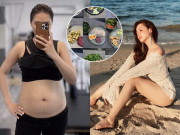 Đẹp - "Dâu tập toàn nghìn tỷ" giảm 10kg sau sinh, áp dụng công thức "5 không - 5 nên" để ăn uống thoải mái