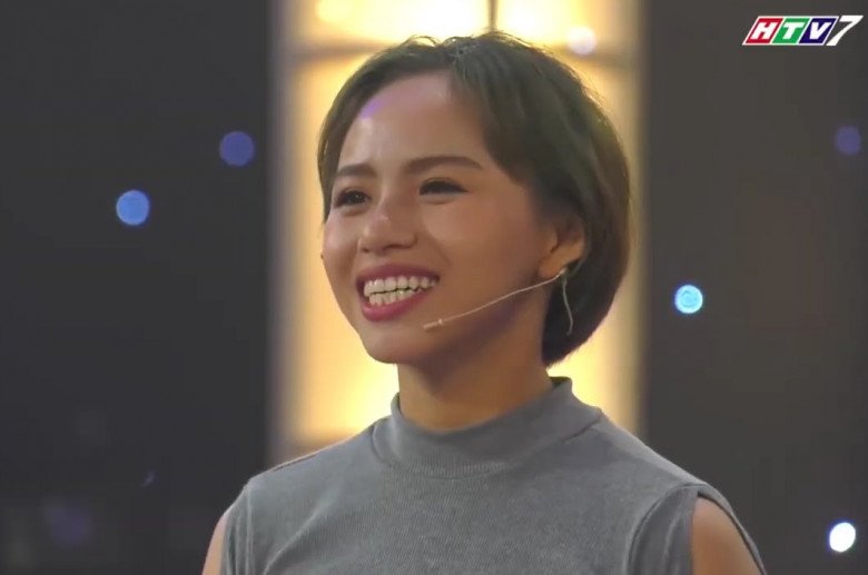 Ngọc Phước ở Thách thức danh hài, được Trấn Thành - Trường Giang khen ngợi.