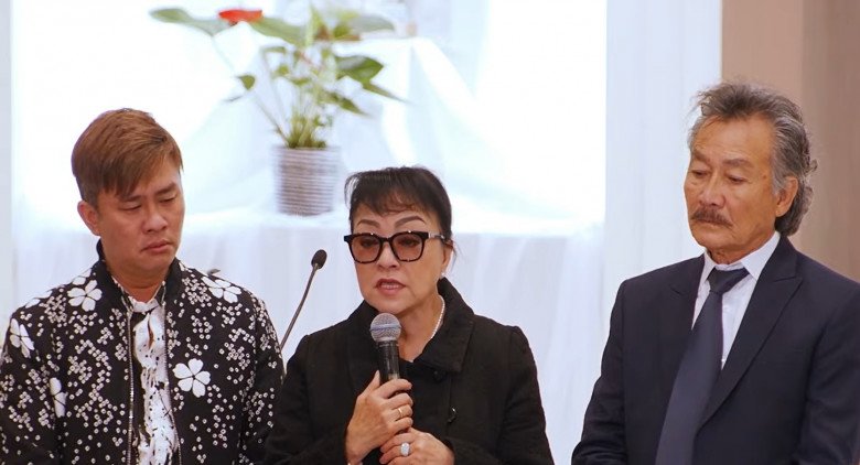 Danh ca Hương Lan thay mặt gia đình chia sẻ về những lời đồn đại không hay sau khi nam diễn viên qua đời.