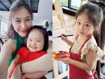 Ca sĩ Việt 13 lần sảy thai mới sinh được cô con gái xinh như hoa, mát tay cho con học trường 100 triệu/năm