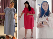 Bà bầu - Sao Việt tập đi sau sinh mổ: Người nhăn nhó như trải qua “kiếp nạn thứ 81”, người thảnh thơi như đi dạo