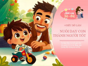 Nuôi con IQ EQ - 99% thành công của trẻ đến từ 1% sự thay đổi từ người bố, 4 điều bố làm để con thành danh