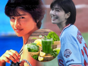 Làm đẹp - Mỹ nhân "đẹp trai" nhất Nhật Bản, U50 trẻ mơn mởn nhờ uống "thần dược" thiên nhiên mỗi sáng