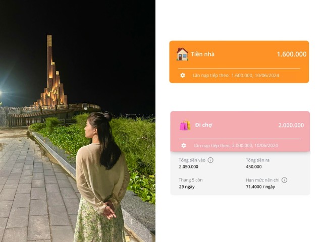 Minh Châu chọn ở ghép với nhiều người, tự nấu ăn để tiết kiệm tiền.
