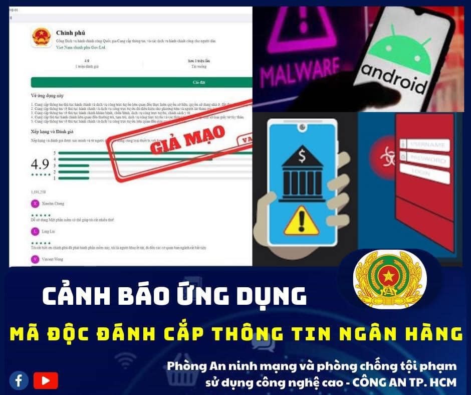 Công an TP.HCM phát đi cảnh báo đến người dân phòng tránh loại tội phạm này. Ảnh: CA