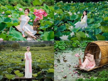 Hà Nội đã vào mùa sen, đừng bỏ lỡ 6 địa điểm chụp ảnh đẹp nao lòng dưới đây bạn nhé!