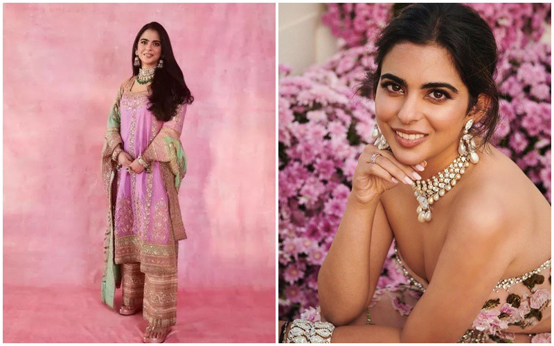 Isha Ambani từng gây chú ý khi mang thai cặp song sinh với người chồng đại gia. Khi đó cô không để lộ bụng bầu quá nhiều. 
