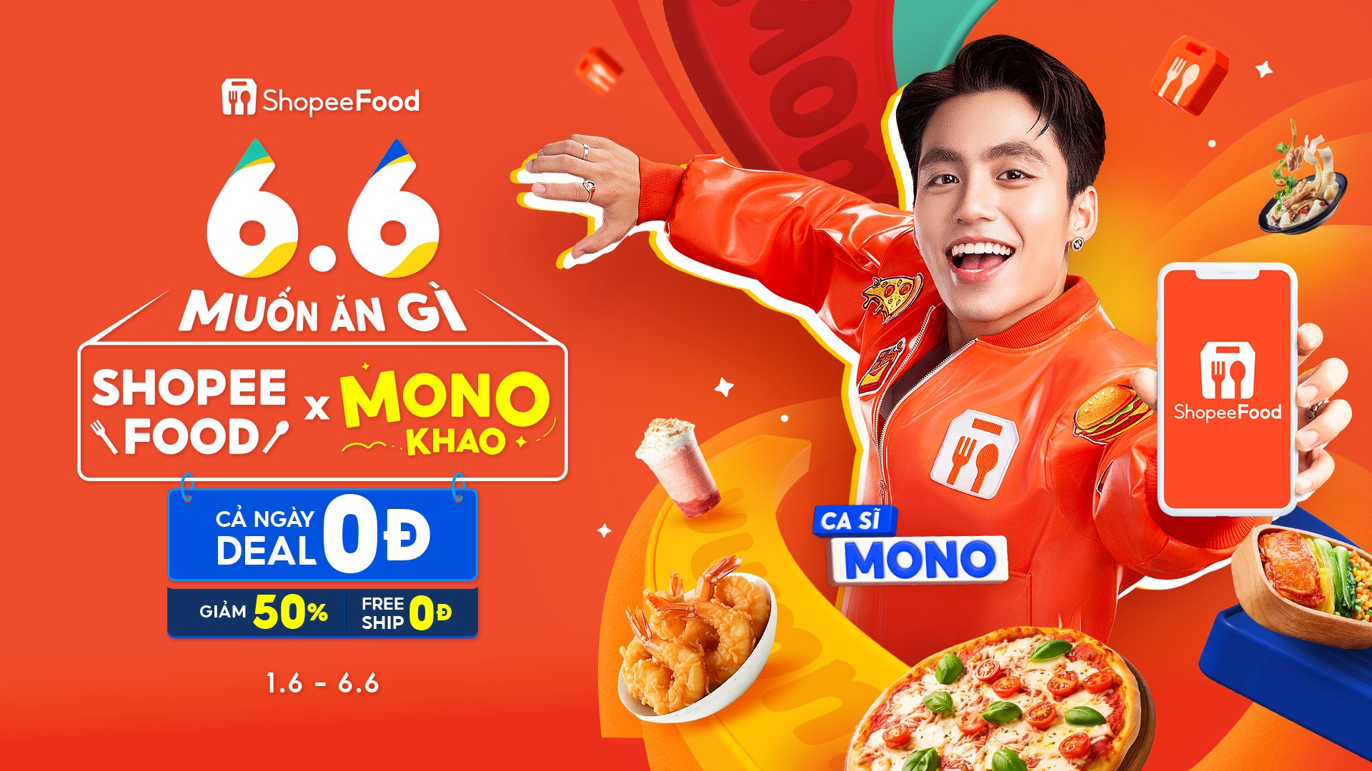 MONO chính thức “về chung một nhà” với ShopeeFood, hứa hẹn mang đến luồng gió mới và bạt ngàn ưu đãi cho người dùng trong thời gian sắp tới.