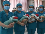 Bà bầu - Cuộc sống hiện tại của các bé trong ca sinh tư: 18 năm trước thoát khỏi tử thần, 18 năm sau làm nên kỳ tích