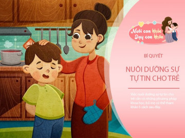 5 quy tắc vàng nuôi dưỡng đứa trẻ tự tin, mạnh mẽ, gặp khó khăn không bỏ cuộc