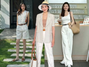 Thời trang - Mặc quần trắng muốn trông thon gọn và sang, chị em mũm mĩm nên học theo 5 bí quyết sau