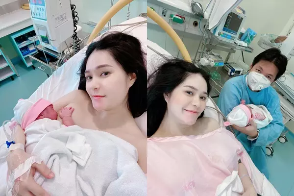 Đoàn Di Băng khi sinh con thứ 3.