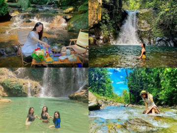 Gần Hà Nội có 6 suối nước cực mát lành, mùa hè đi tránh nóng là miễn chê