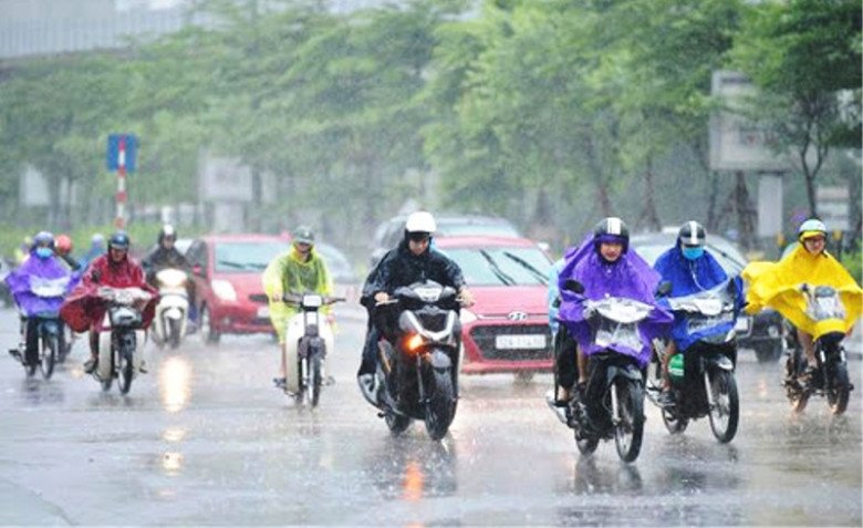 Sáng nay Hà Nội mưa dông mạnh, đề phòng lốc sét, mưa đá.