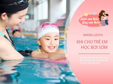 5 siêu lợi ích khi cho trẻ tập bơi sớm, không những tăng chiều cao mà não còn âm thầm phát triển