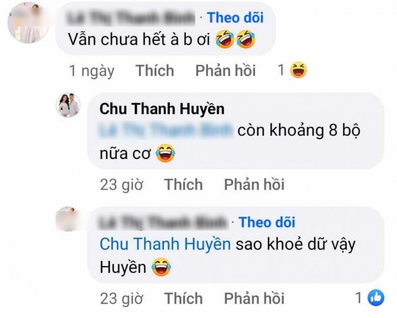 Chu Thanh Huyền tiết lộ còn 8 bộ hình bầu chưa đăng trên trang cá nhân.