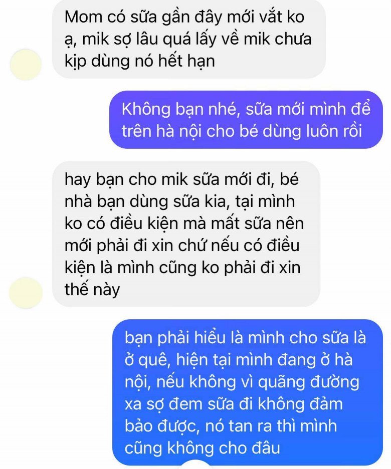 Mẹ Việt đi xin sữa cho con bú nhưng đòi “để con bạn uống sữa cũ, cho con mình sữa mới đi” khiến dân tình ngán ngẩm - 4