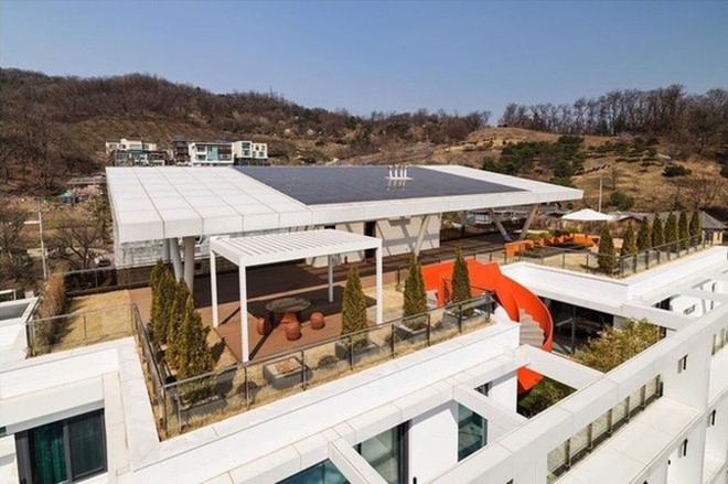 Toàn cảnh căn penthouse mà Hyun Bin và Son Ye Jin sinh sống.