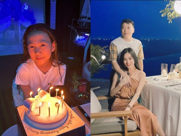 Sao Việt 24h: Con gái Shark Bình đón sinh nhật giản dị với bố, mẹ kế Phương Oanh cổ vũ nhiệt tình