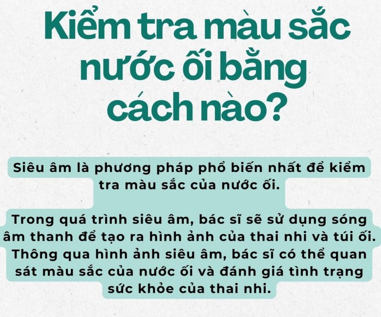 Mẹ bầu có biết: Màu sắc của nước ối tiết lộ vấn đề gì? - 3