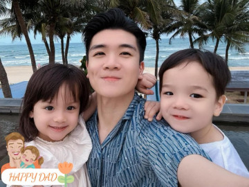 Anh chồng Đỗ Mỹ Linh gác việc nghìn tỷ đi chơi cùng con, chuẩn bố đơn thân vừa giàu vừa đảm