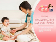 Nuôi con IQ EQ - 99% bố mẹ Việt mắc phải 5 sai lầm, khiến con chậm nói nhưng không hay biết