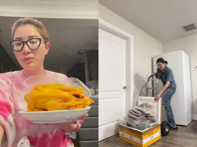 Trang Trần vất vả làm nhiều nghề để mưu sinh nơi xứ người.