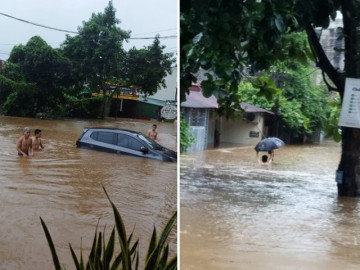 Khung cảnh xót xa ở Hà Giang: Có nhà nước ngập tới nóc, cuộc sống người dân toàn thành phố tê liệt