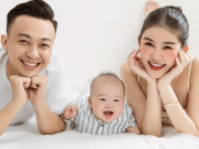 Giải trí - Con trai Lê Âu Ngân Anh điển trai trắng trẻo hệt như "hoàng tử bé", 6 tháng tuổi ăn khỏe, đã biết gọi "ba ơi"