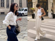 Thời trang - Chiếc quần "hack" chân, gọt dáng đỉnh nhất hè, diện cùng 4 kiểu áo cơ bản lập tức giảm thêm chục tuổi