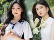 Làm đẹp - Nhan sắc nữ sinh 2K6, được dự đoán cạnh tranh vị trí hoa hậu tương lai với Lọ Lem nhà Quyền Linh