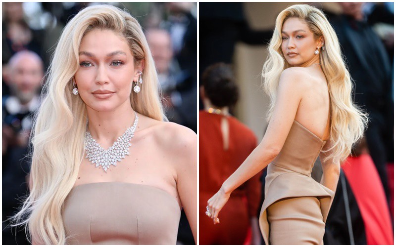 Gigi Hadid (29 tuổi) là siêu mẫu nổi tiếng người Mỹ với gương mặt và vóc dáng đẹp không tỳ vết. 
