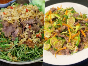 Bếp Eva - 5 món nộm, gỏi bò thanh mát, đơn giản dễ làm lại siêu ngon cho bữa cơm hè nóng bức