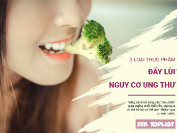 Bí quyết phòng ngừa ung thư nhờ 3 loại thực phẩm này