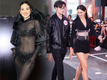 Chân dài mặc như không lộ cơ bụng số 11 trên thảm đỏ: Là mẹ chồng nổi tiếng, U50 khiến gái trẻ ghen tị