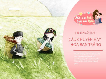 Truyện cổ tích: Sự tích hoa ban trắng