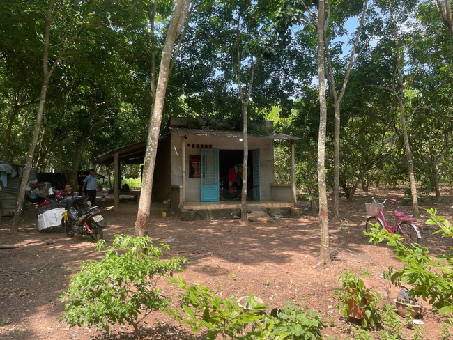 Căn nhà nơi đối tượng hiếp dâm bé gái 10 tuổi rồi cướp tài sản