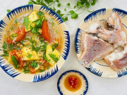 Bếp Eva - Cách nấu canh chua cá diêu hồng kiểu miền Nam thơm ngon, thanh ngọt cho ngày hè