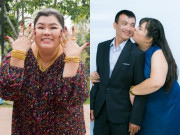 Giải trí - Nữ diễn viên gần 130kg lấy chồng nặng chỉ hơn phân nửa: Tính hay ghen, giận dỗi là đòi "đập điện thoại"