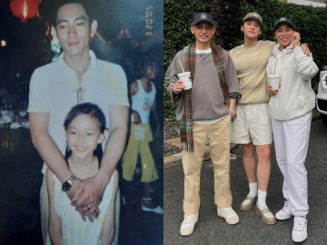 Những ông bố cực phẩm của sao Việt: Ba của Thùy Tiên như tài tử, ba Sơn Tùng M-TP trẻ trung như U30