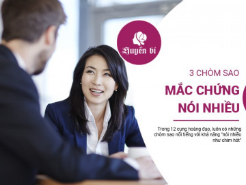 3 chòm sao nào nói nhiều nhất trong 12 cung hoàng đạo?