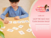 Nuôi con IQ EQ - Muốn dạy con giỏi Toán từ nhỏ, lúc vui chơi chỉ cần làm tốt 3 việc là đủ