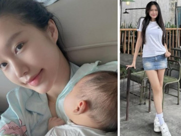 Doãn Hải My “lười ở cữ”, chia sẻ điều không thể làm sau sinh dù ông xã luôn phụ chăm con