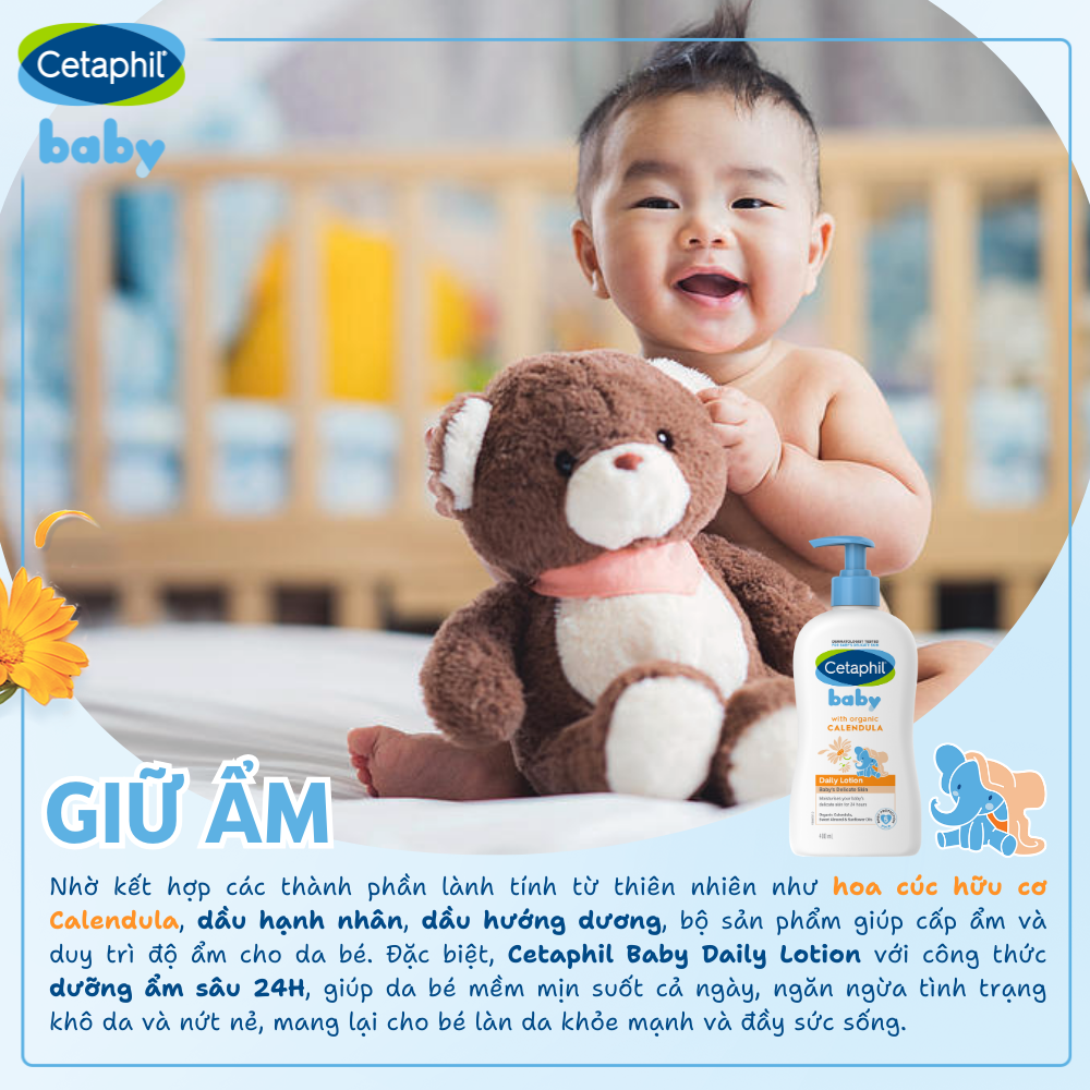 Cetaphil Baby - 5 điều dịu lành ấp ôm da bé mỗi ngày - 7