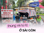 Tin tức - Ở Sài Gòn có một thùng mì kỳ lạ, "cứ vơi lại đầy" khiến ai nhìn thấy cũng ấm lòng...