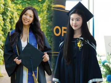 Hội ái nữ nhà sao Việt tại lễ tốt nghiệp: Cô kẻ mắt tô son điệu đà, cô dáng chuẩn xinh như Hoa hậu