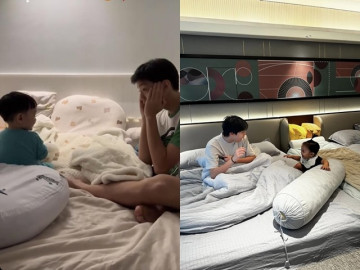 Sao Việt 24h: "Tan chảy" khoảnh khắc Subeo trông Sutin, 2 quý tử nhà Cường Đô La khác mẹ nhưng vẫn giống hệt nhau