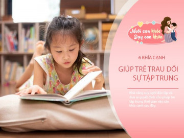 Đứa trẻ lớn lên tài giỏi sẽ biết cách tập trung trau dồi 6 điểm này
