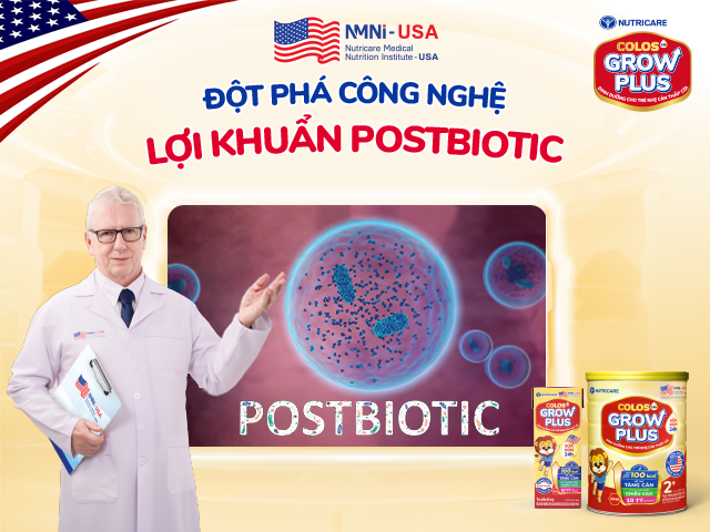 Sản phẩm với đột phá công nghệ lợi khuẩn Postbiotic, bổ sung 10 tỷ lợi khuẩn